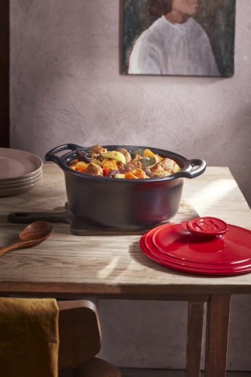 Keramikinis Cocotte puodas, 33 cm / 6,5 l, "Sublime +", Burgundy – Emile Henry