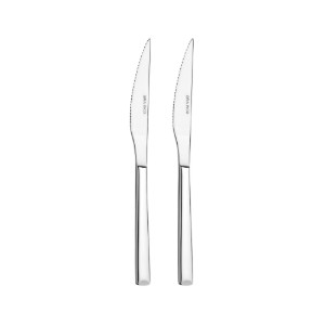 2 darabos steak kés készlet, rozsdamentes acél, "Verona" - BRA
