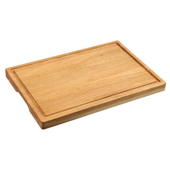 Wooden chopping board, 50 x 35 cm, 3.5 cm thick - Kesper