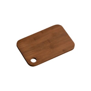 Chopping board, made of dark bamboo, 23 x 15 cm, 1 cm thick - Kesper