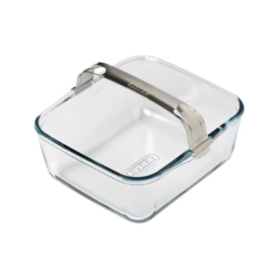 Airfryer schaal met afneembaar handvat, hittebestendig glas, 20 x 18 cm / 2 L - Pyrex