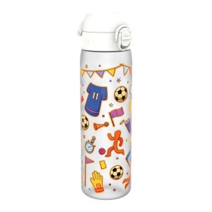 Flixkun tal-ilma SLIM għat-tfal, recyclon, 500 ml, Football - Ion8
