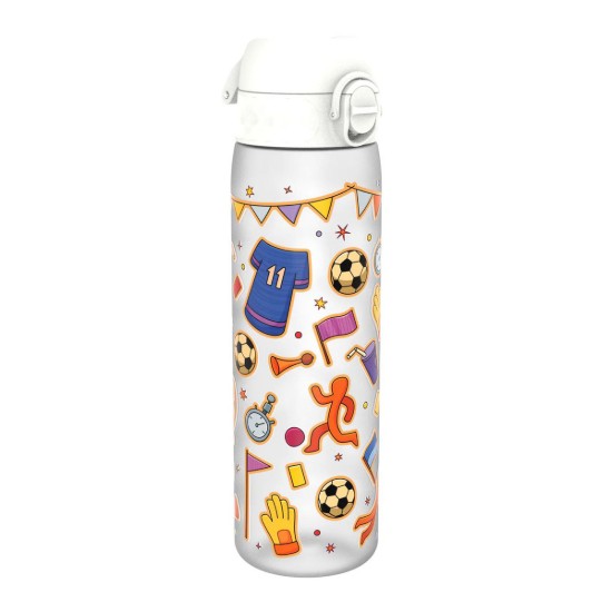 Flixkun tal-ilma SLIM għat-tfal, recyclon, 500 ml, Football - Ion8