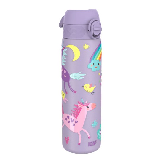 SLIM μπουκάλι νερού, ανοξείδωτο ατσάλι, 500 ml, Unicorns Periwinkle - Ion8