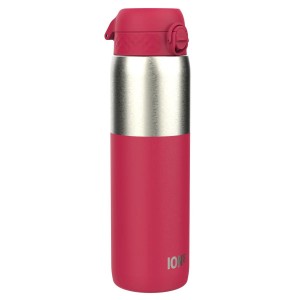 Μπουκάλι νερού, ανοξείδωτο ατσάλι, 1.2 L, Viva Magenta - Ion8