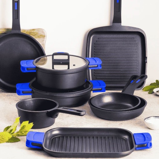 Grill tiganj, aluminijum, 32 x 24 cm, "Solid Pro" - Monix