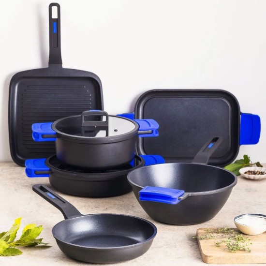 Grill tiganj, aluminijum, 32 x 24 cm, "Solid Pro" - Monix
