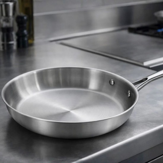 Tiganj, nerđajući čelik, 28 cm, ""Planet Inox"" - Monik