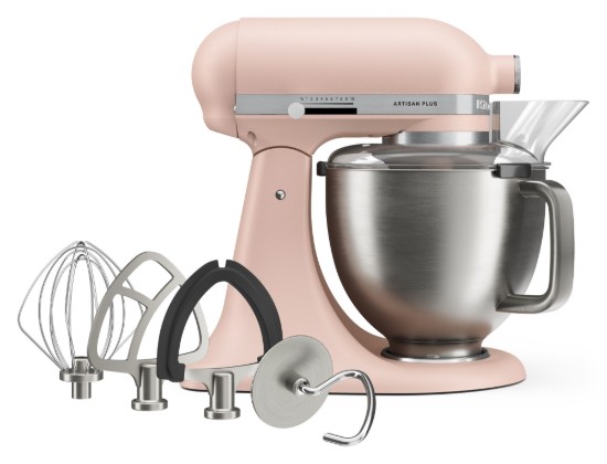Stand mixer with 4.7 L bowl, Artisan Plus, Model 50, Feather Pink - KitchenAid