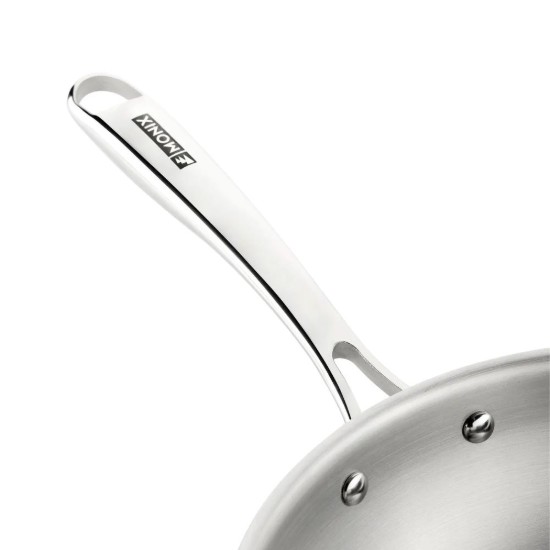 Voka panna, 3 slāņu, nerūsējošā tērauda, ​​28 cm, "Planet Inox" - Monix