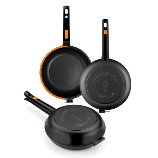 Frying pan, aluminium, 26 cm, “Efficient Duo” range – made by BRA