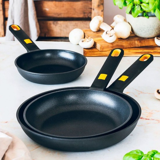 Frying pan, aluminium, 20 cm, "Daily Pro" - BRA