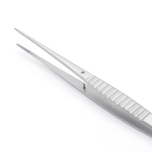 Suorat pinsetit, ruostumaton teräs, 16 cm - de Buyer