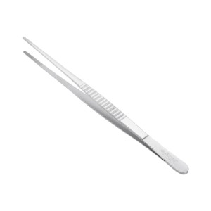 Suorat pinsetit, 25,5 cm, ruostumaton teräs - "de Buyer" -merkki