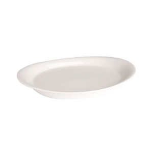 Oval Alumilite Dove platter, 26 x 18 cm - Porland  