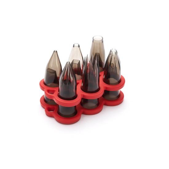 "Mix" set of 12 pastry nozzles, tritan - "de Buyer" brand