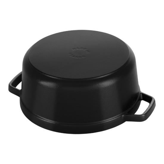 Cocotte cepamais katls, čuguns, 22 cm/2.6L, Black - Staub