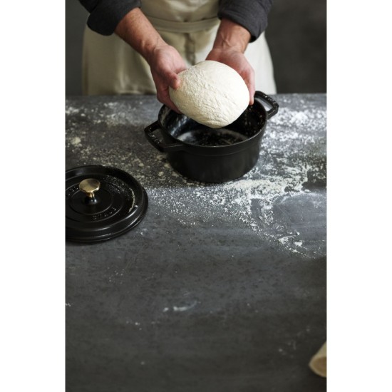 Cocotte cepamais katls, čuguns, 22 cm/2.6L, Black - Staub