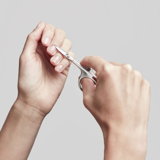 Tijeras para cutículas de acero inoxidable satinado, 90 mm - Zwilling TWINOX