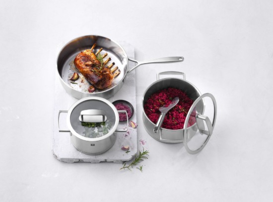 Кастрюля из нержавеющей стали, с крышкой, 16 см/1,5 л, "Vitality" - Zwilling