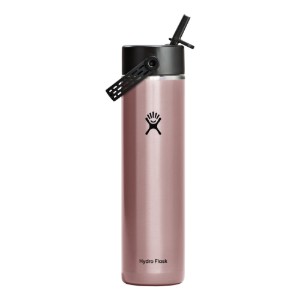 "Lightweight Straw" thermo-insulated bottle, stainless steel, 710 ml, Quartz - Hydro Flask