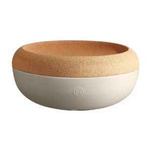 Storage bowl, ceramics, 36cm/6.5L, Clay - Emile Henry