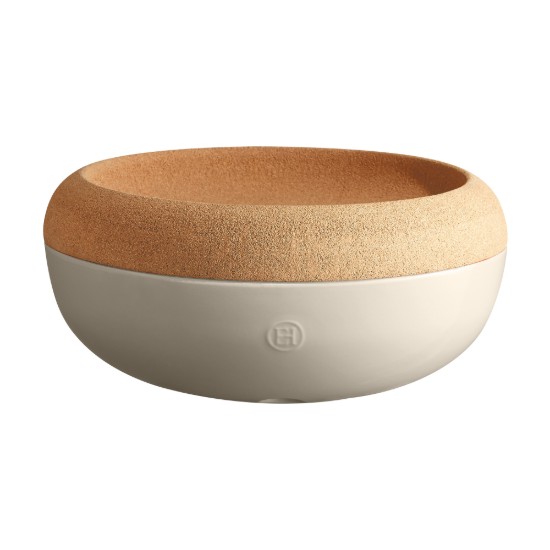 Storage bowl, ceramics, 36cm/6.5L, Clay - Emile Henry