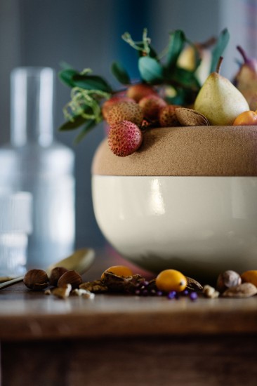 Storage bowl, ceramics, 36cm/6.5L, Clay - Emile Henry