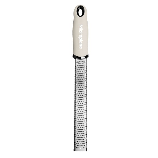 Klassische Reibe, Edelstahl in chirurgischer Qualität, 32,5 cm, Cashmere Beige - Microplane