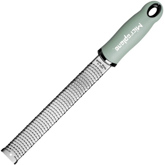 Klassische Reibe, chirurgischer Edelstahl, 32,5 cm, Sage Green - Microplane