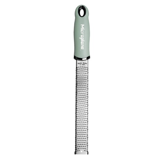Klassische Reibe, chirurgischer Edelstahl, 32,5 cm, Sage Green - Microplane