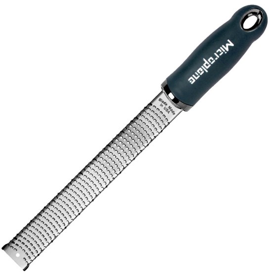 Klassische Reibe, chirurgischer Edelstahl, 32,5 cm, Dark Grey - Microplane