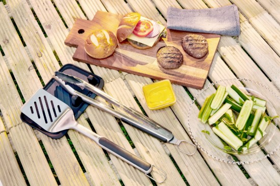 Grillset mit Wender und Zange, Edelstahl – OXO