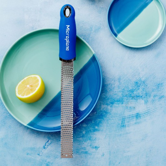Classic grater, surgical stainless steel, 32.5 cm, Blueberry Pop - Microplane