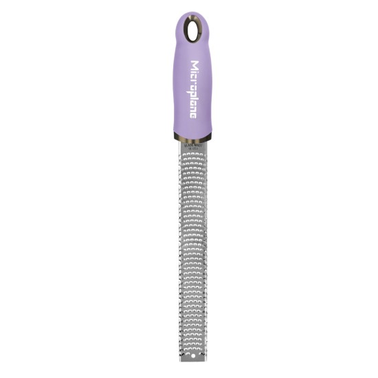 Classic grater, surgical stainless steel, 32.5 cm, Lavander Bloom - Microplane