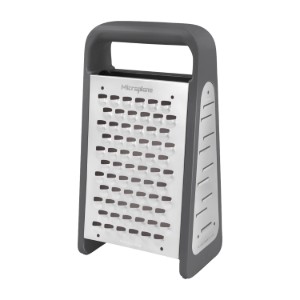 5-surface multi-purpose grater, stainless steel, "PureCut", Dark Grey - Microplane
