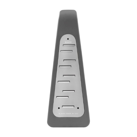 5-surface multi-purpose grater, stainless steel, "PureCut", Dark Grey - Microplane