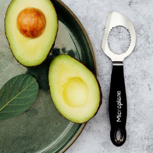 3-in-1 avocado utensil, stainless steel, "Professional" - Microplane