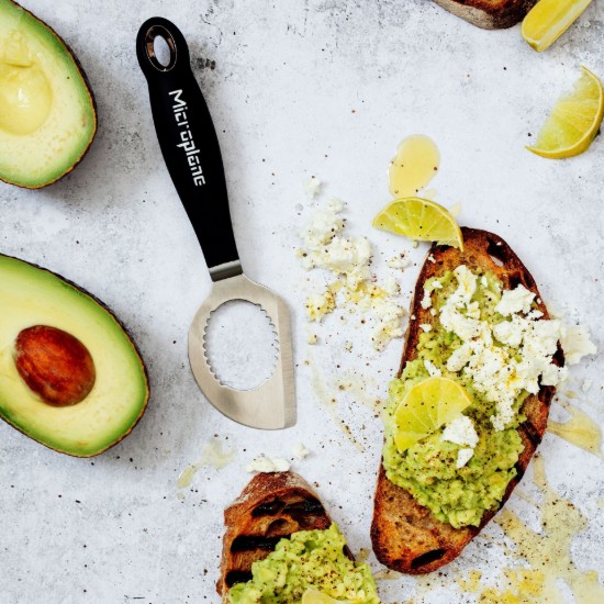 3-in-1 avocado utensil, stainless steel, "Professional" - Microplane