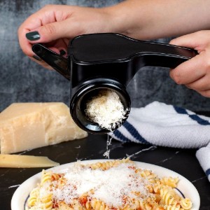 Rotary grater, stainless steel, "Specialty", Black - Microplane