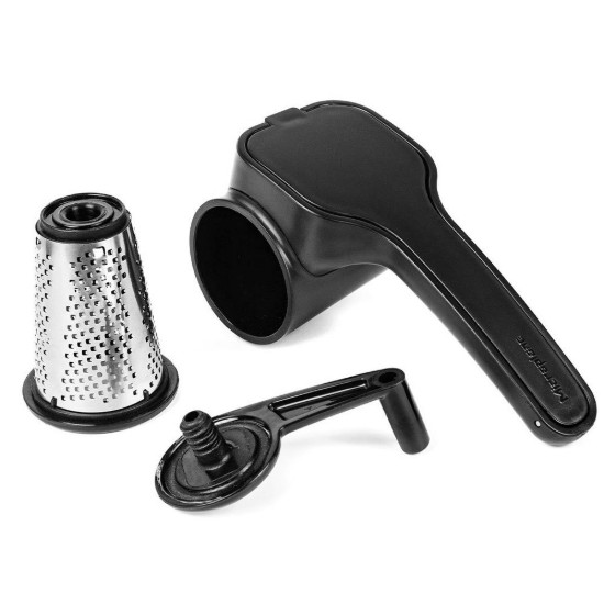 Rotary grater, stainless steel, "Specialty", Black - Microplane