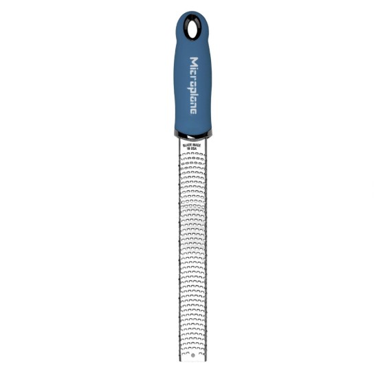 Klassische Reibe, chirurgischer Edelstahl, 32,5 cm, Denim Blue - Microplane