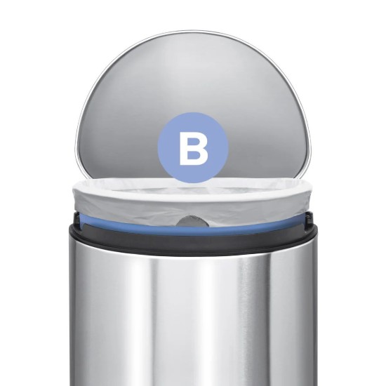 Soppåse-set, kod B, 6 L/ 90 st, plast - simplehuman