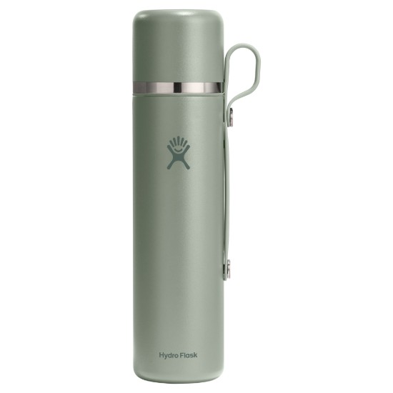 Stainless steel thermal insulating bottle, 1.06 L, "Hot Flask", Agave - Hydro Flask