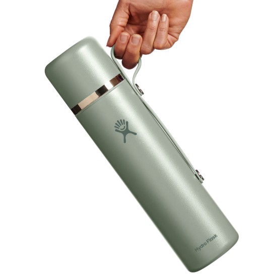 Stainless steel thermal insulating bottle, 1.06 L, "Hot Flask", Agave - Hydro Flask