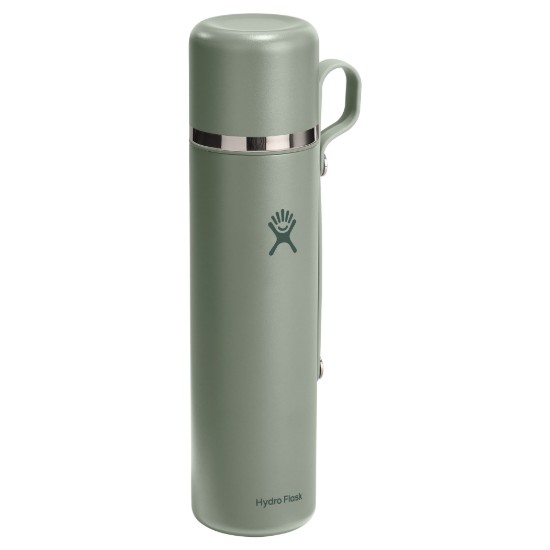 Stainless steel thermal insulating bottle, 1.06 L, "Hot Flask", Agave - Hydro Flask
