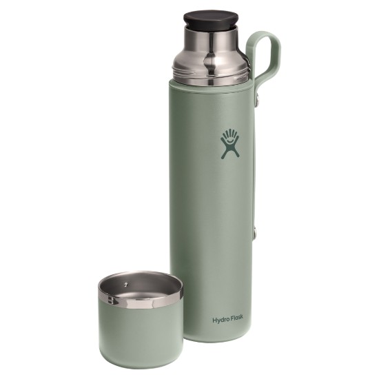 Stainless steel thermal insulating bottle, 1.06 L, "Hot Flask", Agave - Hydro Flask