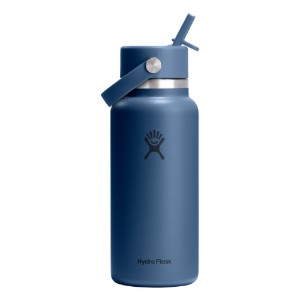 Thermal-insulating bottle, stainless steel, 950ml, "Wide Straw", Harbor Blue - Hydro Flask