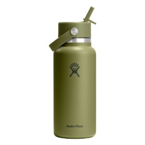 Termoizolacijska boca, nehrđajući čelik, 950 ml, "Wide Straw", Palmer Green - Hydro Flask