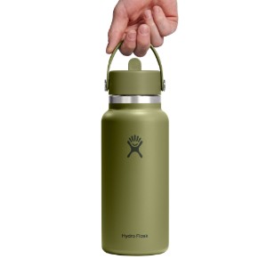 Termoizolacijska boca, nehrđajući čelik, 950 ml, "Wide Straw", Palmer Green - Hydro Flask